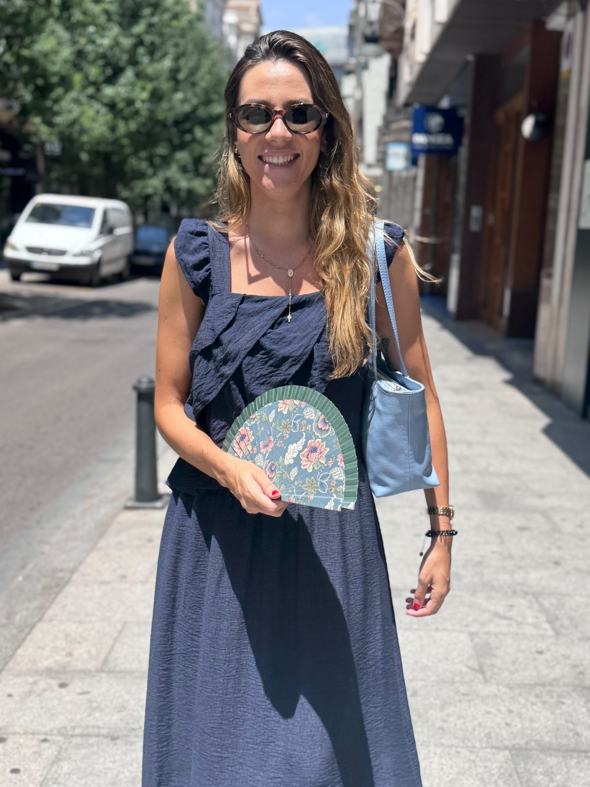 VESTIDO VOLANTES ASIMÉTRICOS