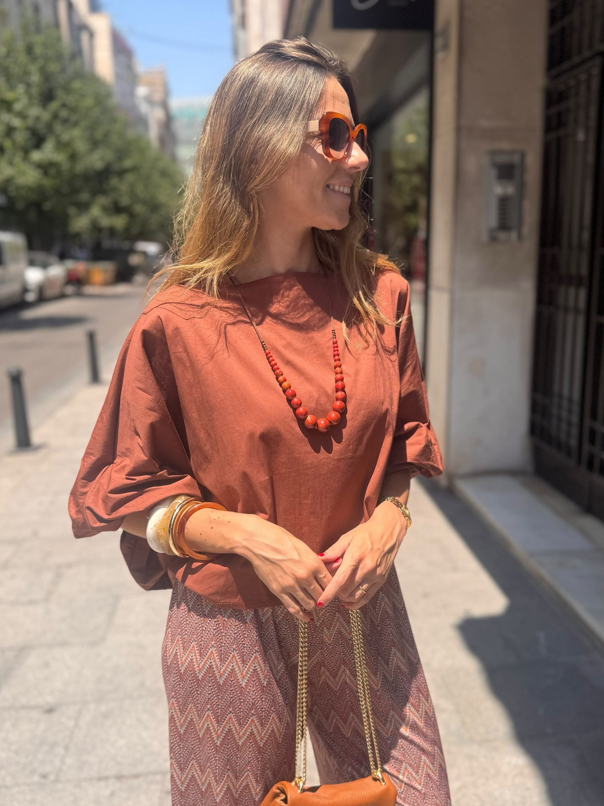 CAMISA M/ABULLONADA BOTÓN