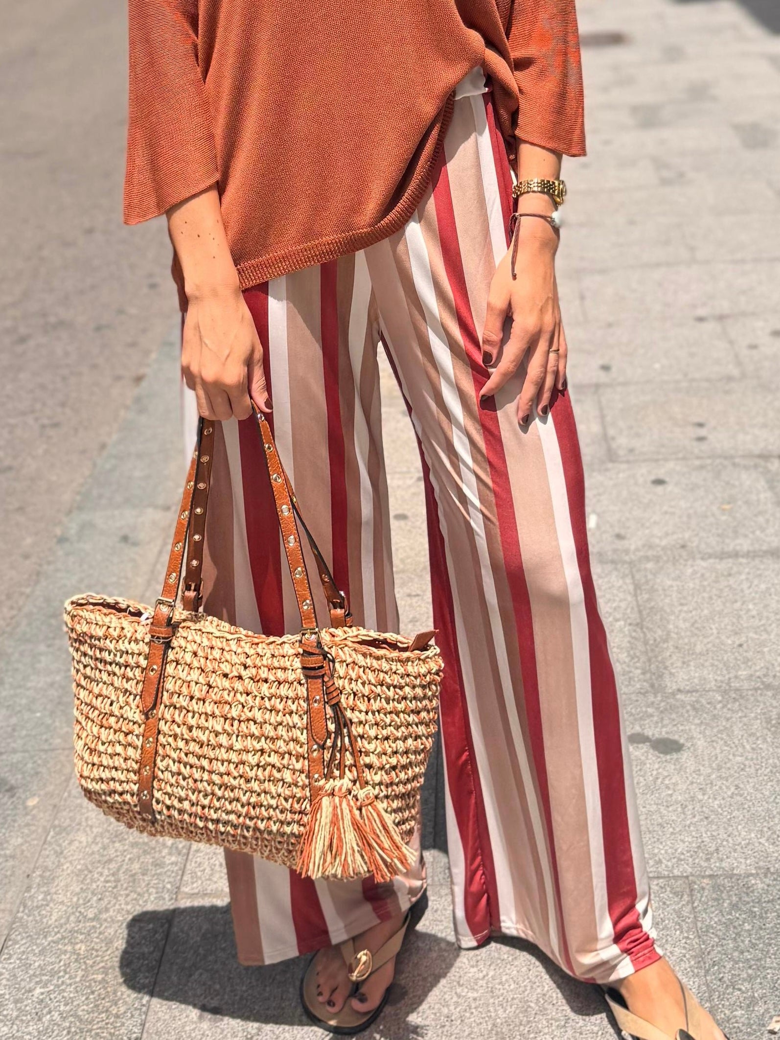 BOLSO RAFIA COLORES