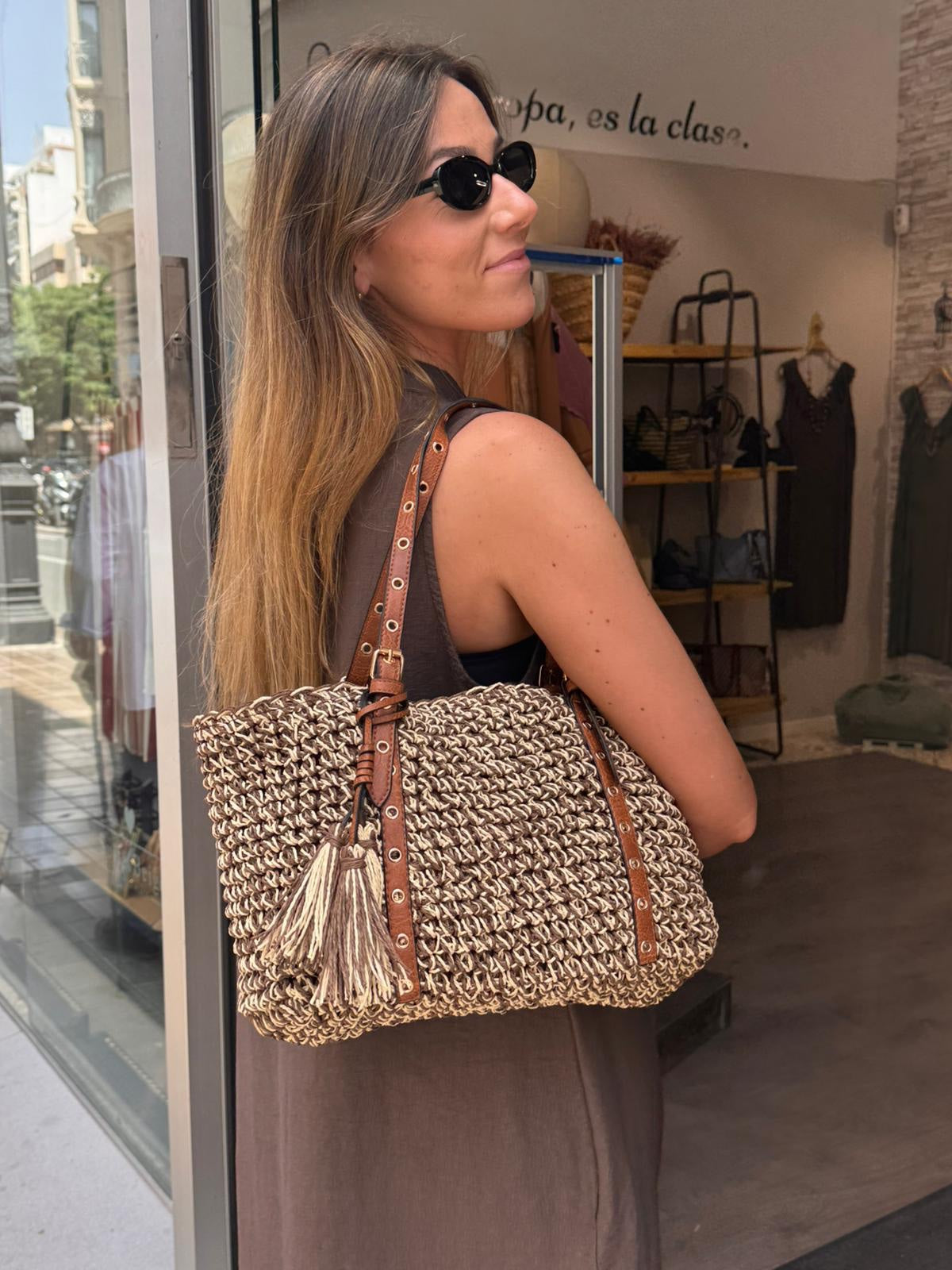 BOLSO RAFIA COLORES