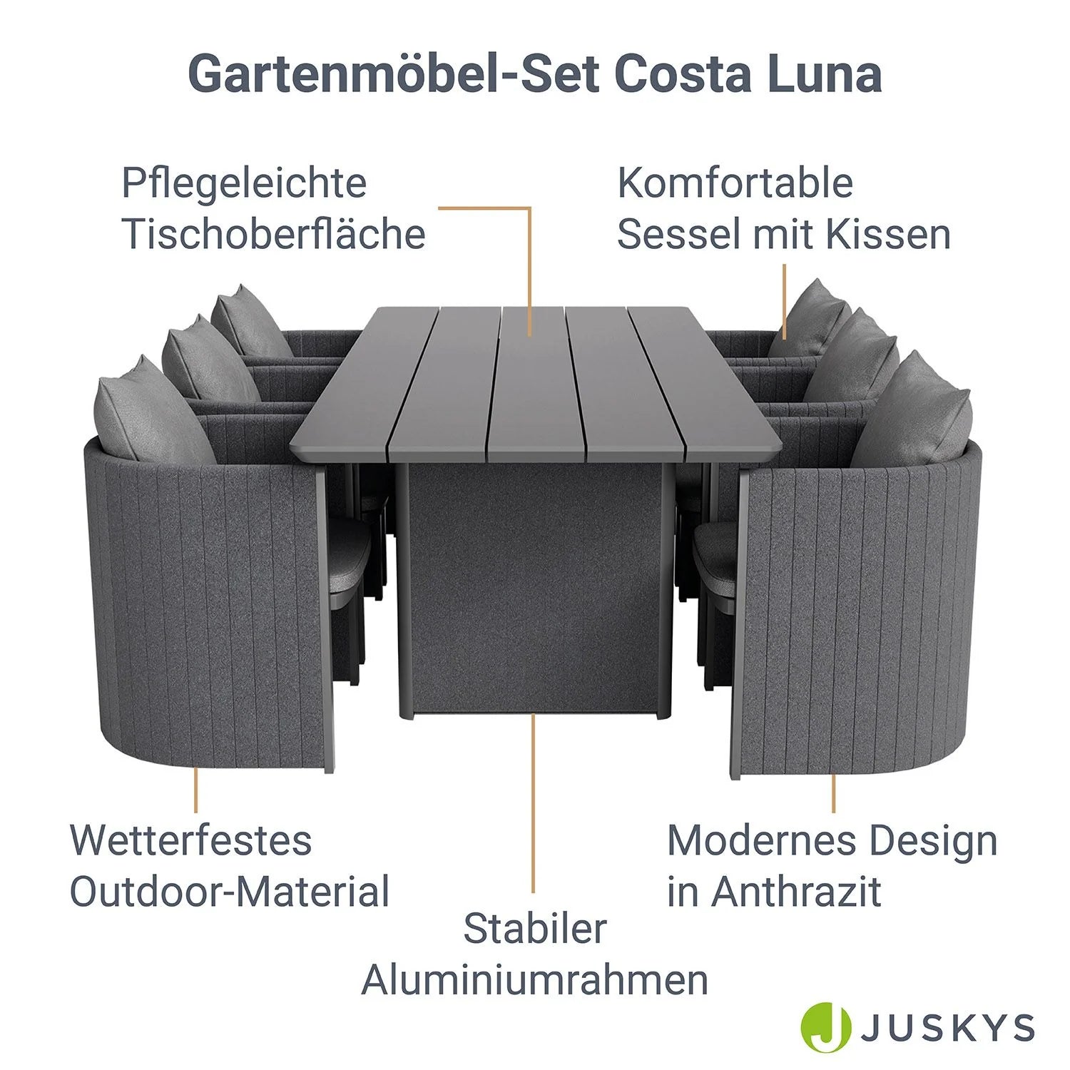 2026 Conjunto de jardín Costa Luna