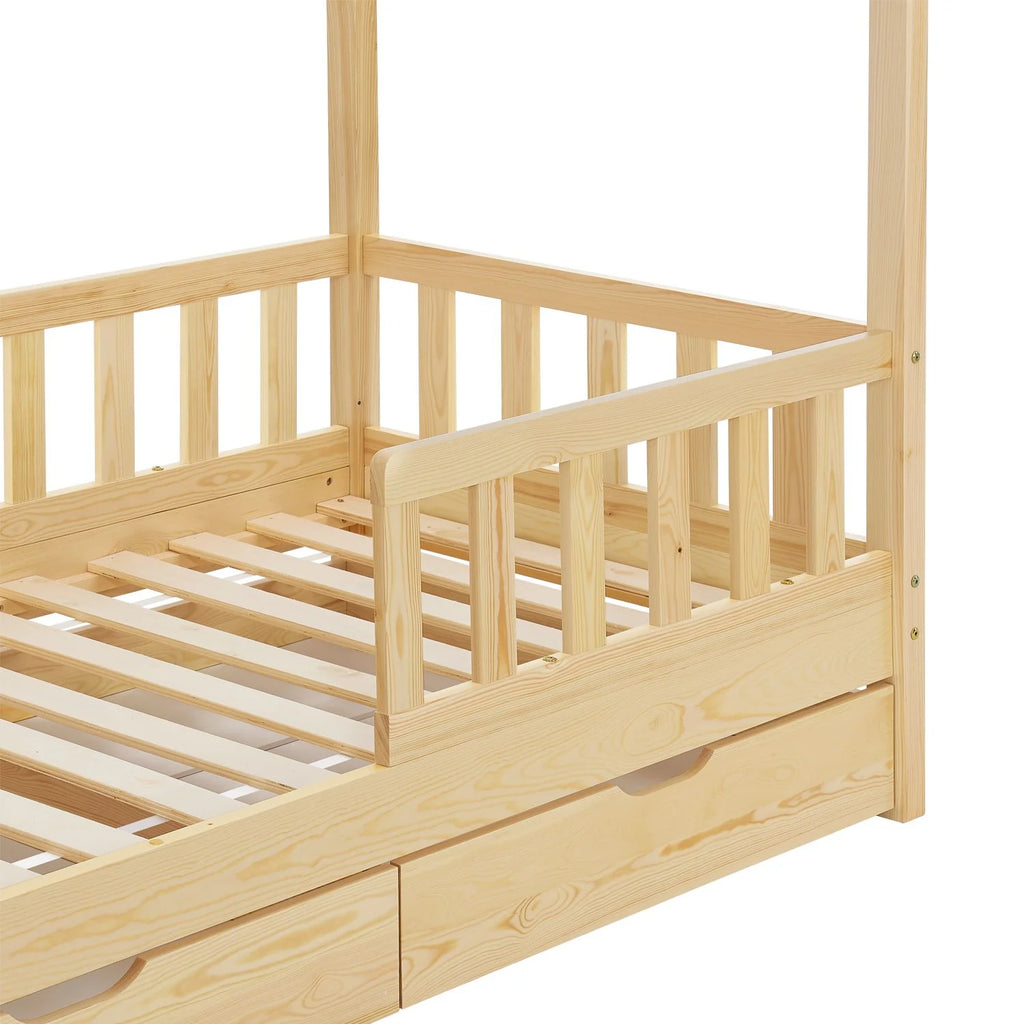 2026 Cama infantil Marli 90 x 200 cm con cajones de almacenamiento