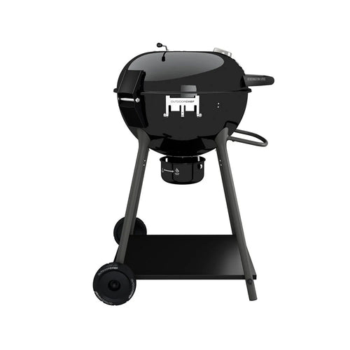 2026 Barbacoa de Carbón Outdoorchef KENSINGTON 570 C – Sistema Slide-Trichter para calor directo/indirecto – Negro