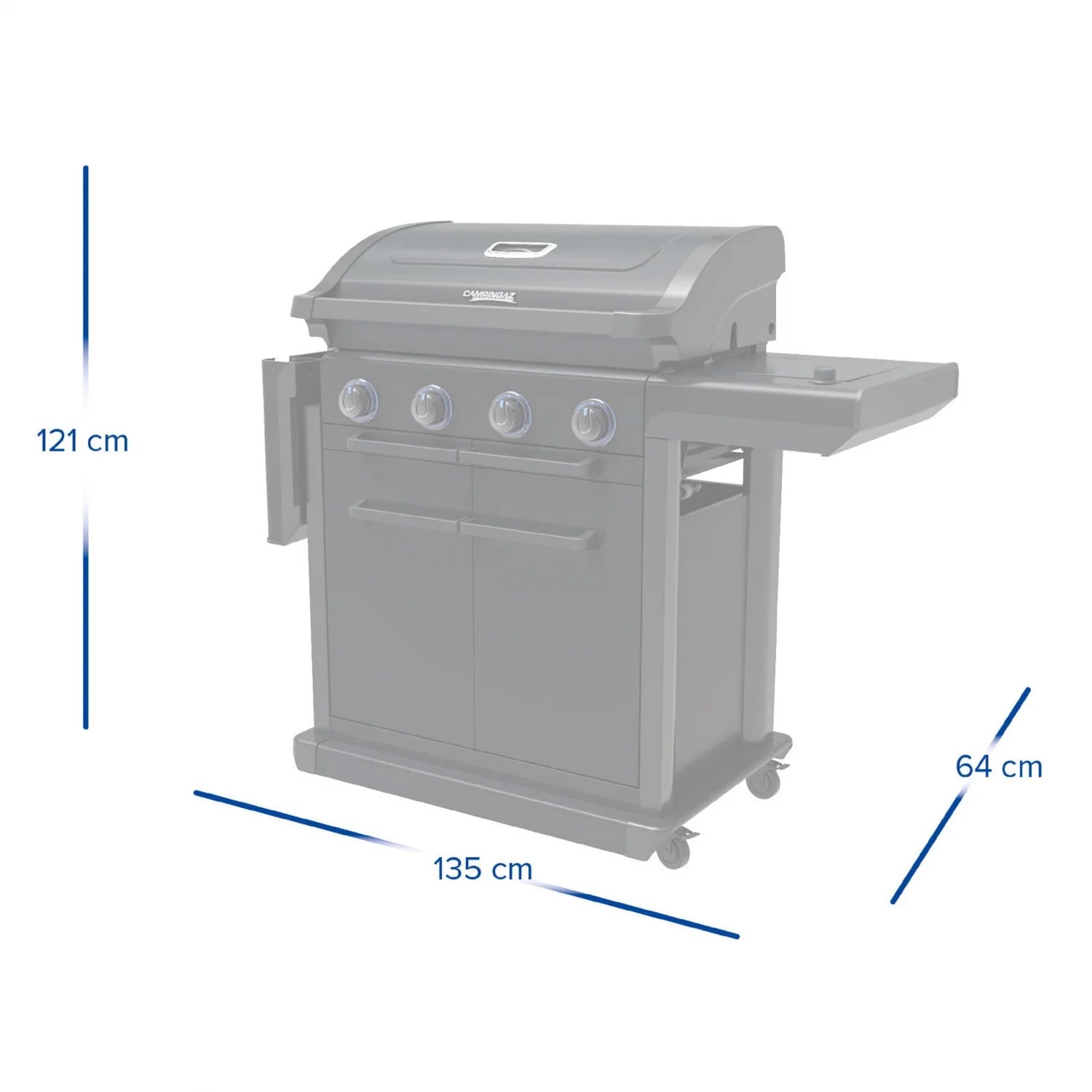 Barbacoa Campingaz 4 Serie Onyx S