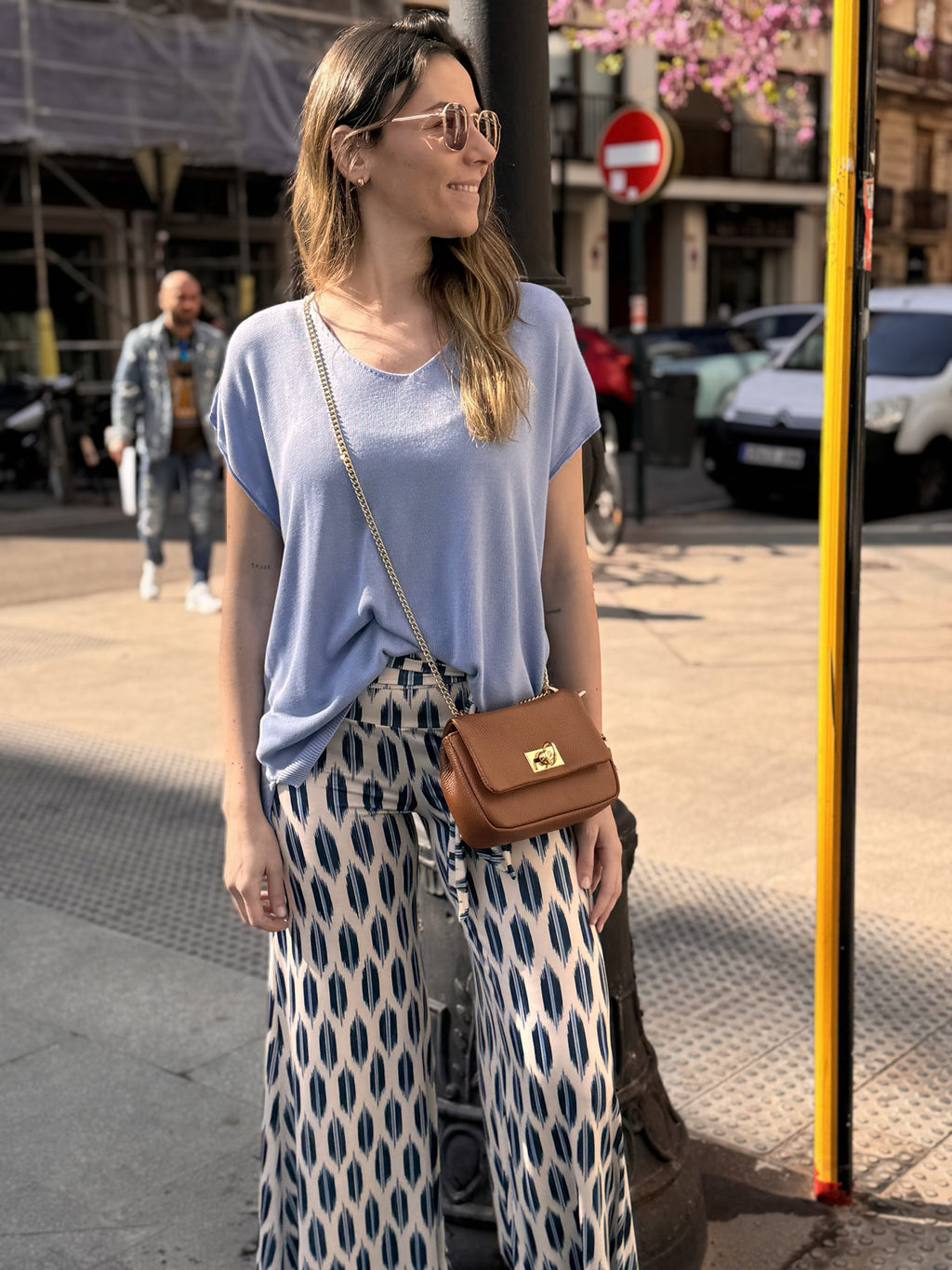 PANTALÓN PALAZZO CINTURÓN