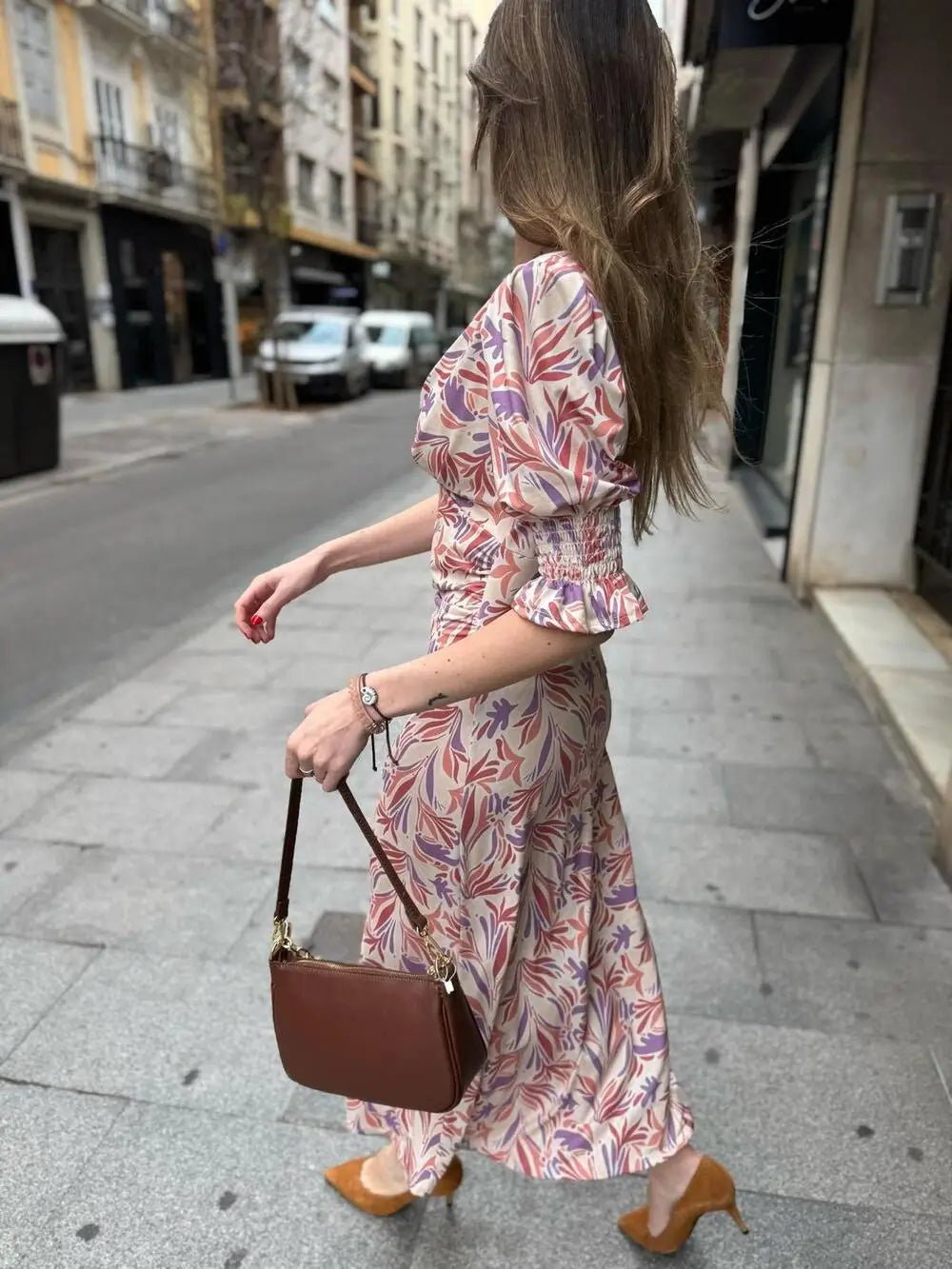 VESTIDO PUNTO DE SEDA C/PICO
